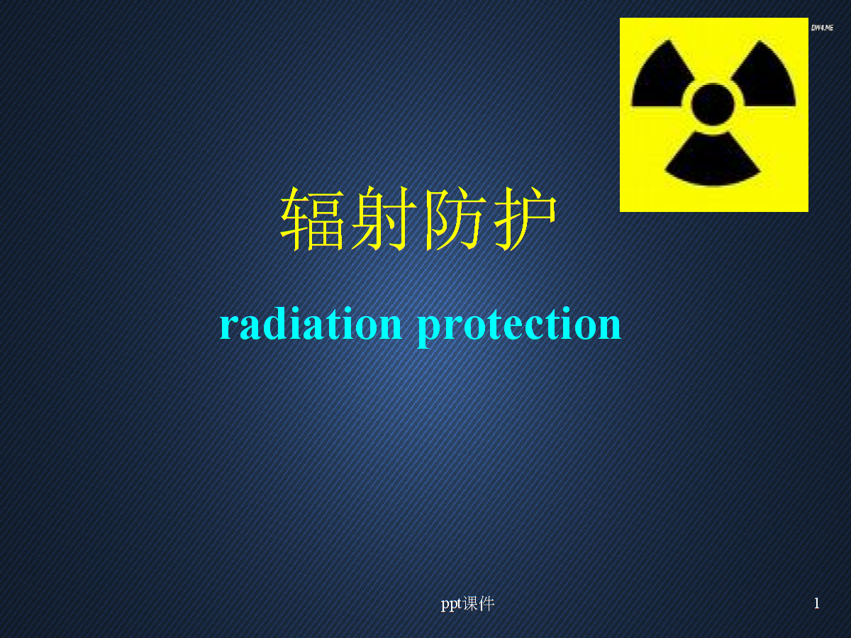 Radioactive Prevention Services 放射性防治服务